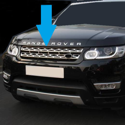Front Grille for Range Rover Sport L494  - Aftermarket - Black + Silver