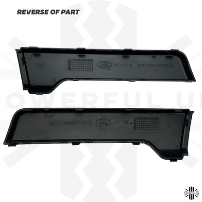 Genuine Bumper Inserts for Range Rover Sport Autobiography Rear Bumper - Pair