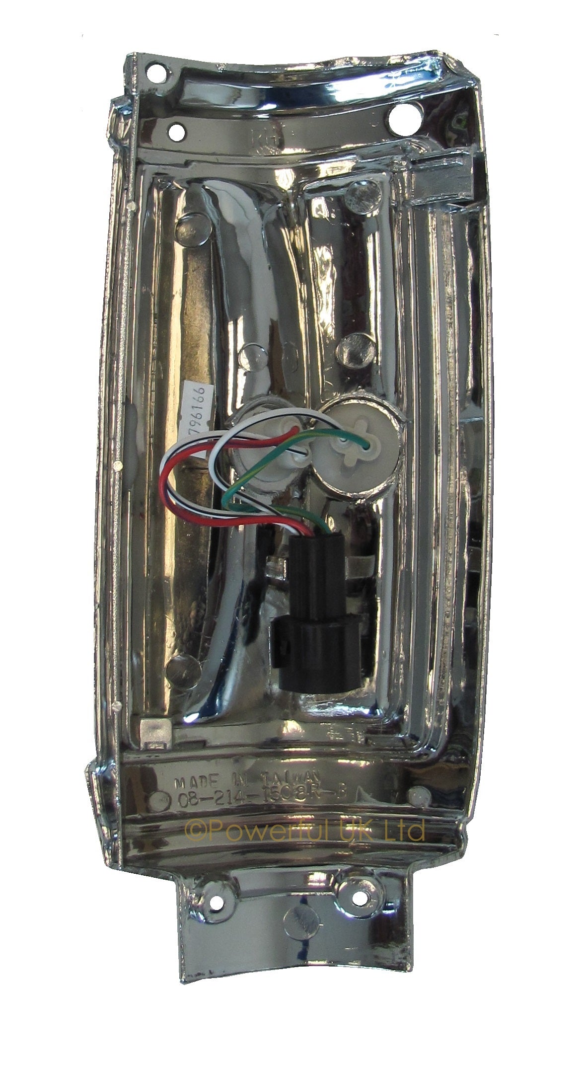 Side & Indicator Light - Chrome & Silver Frame - RIGHT - Mitsubishi L200 Early