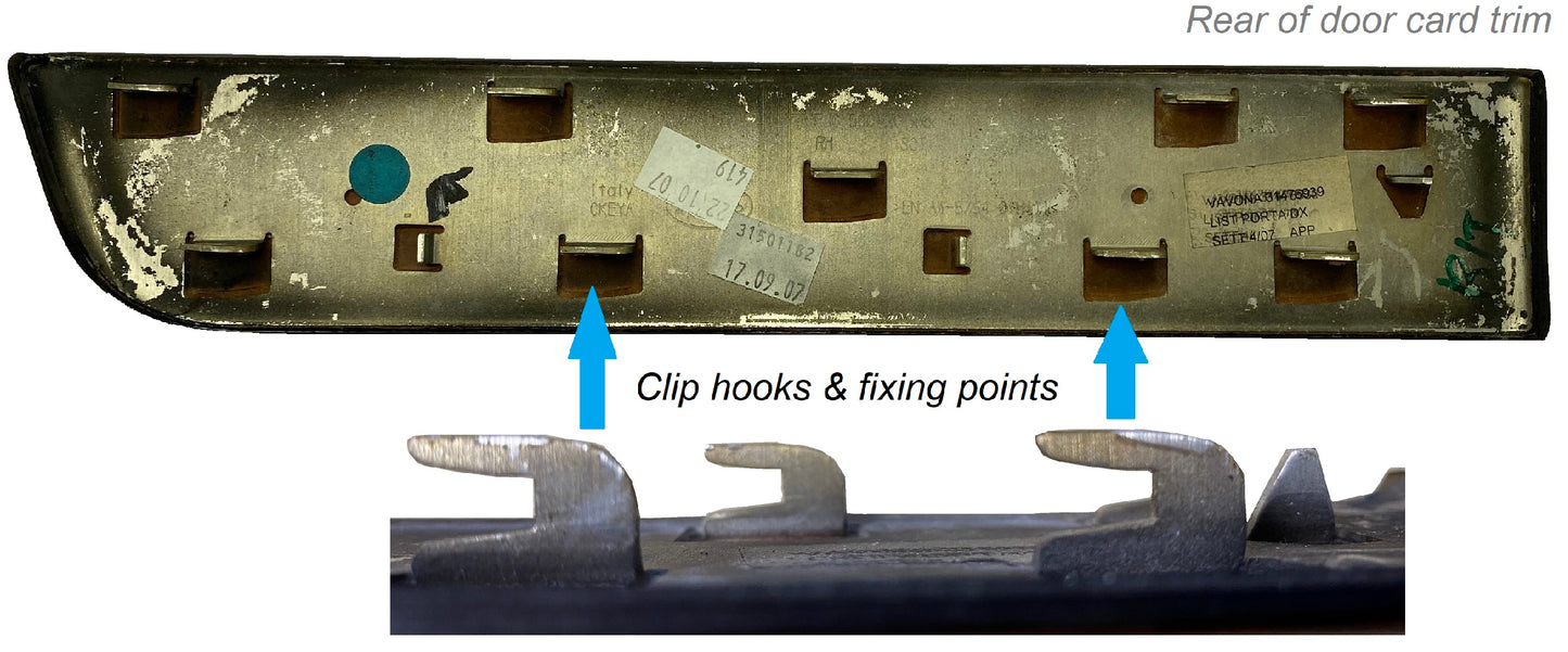 Door Card Insert RH for Range Rover L322 2006-12 - Vavona