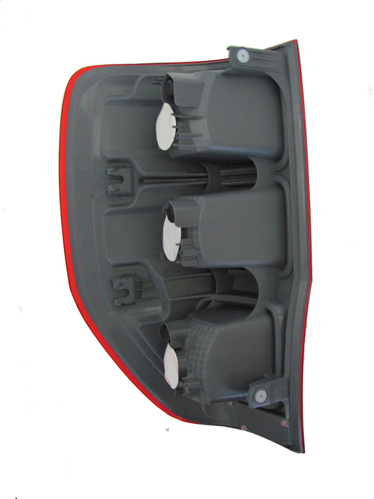 Rear Light 2012 on Red/Chrome - LHD Spec - RH (value range) for Ford Ranger