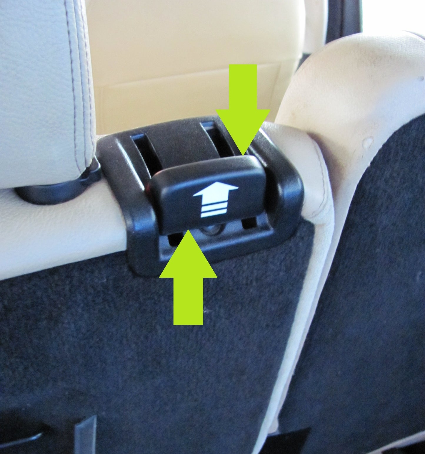 Rear Seat Recliner Button for Range Rover Sport L320 - Black