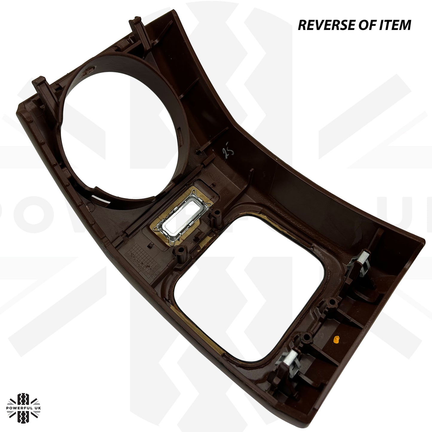 Genuine Dashboard End Panel in Walnut Veneer for Land Rover Discovery 3 - Left