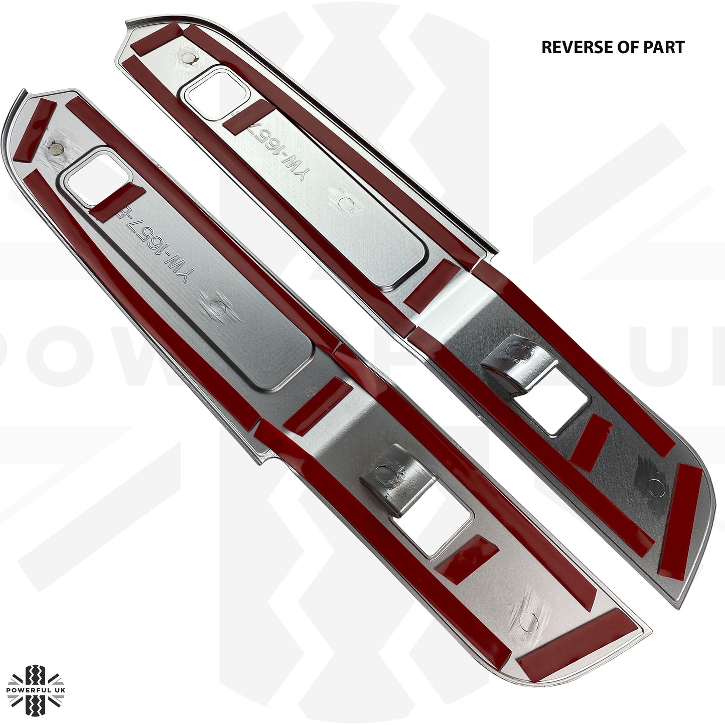 Window Switch Surround Trim - Silver - for Land Rover Defender L663 LHD