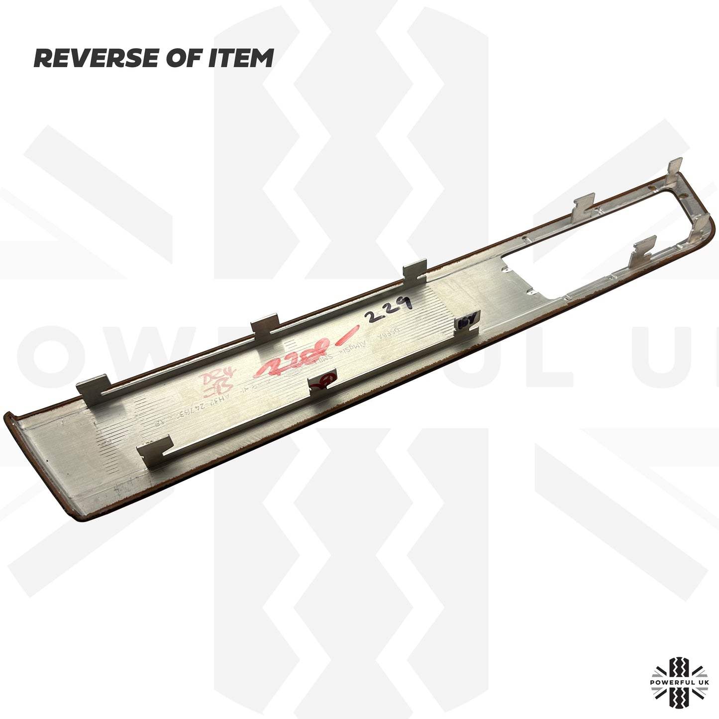 Rear Right Door Card Insert for Range Rover Sport 2010-13 - Walnut