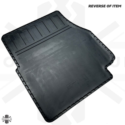 Genuine Front Rubber Floor Mats for the Land Rover Defender 2007 - 2011