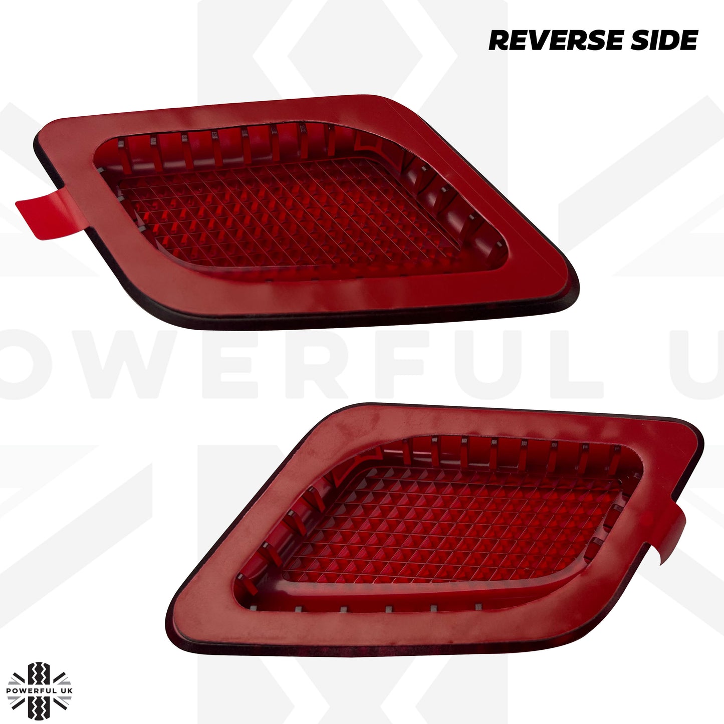 Interior Door Card Reflectors for Land Rover Defender L663 - Pair