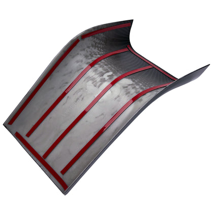 Rear Seat Air Vent 'Anti Kick' Cover in Carbon Fibre for Tesla Model 3