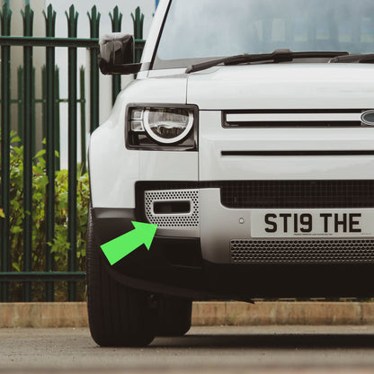 Fog Lamp Surround Grille for Land Rover Defender L663 - Unpainted - RIGHT