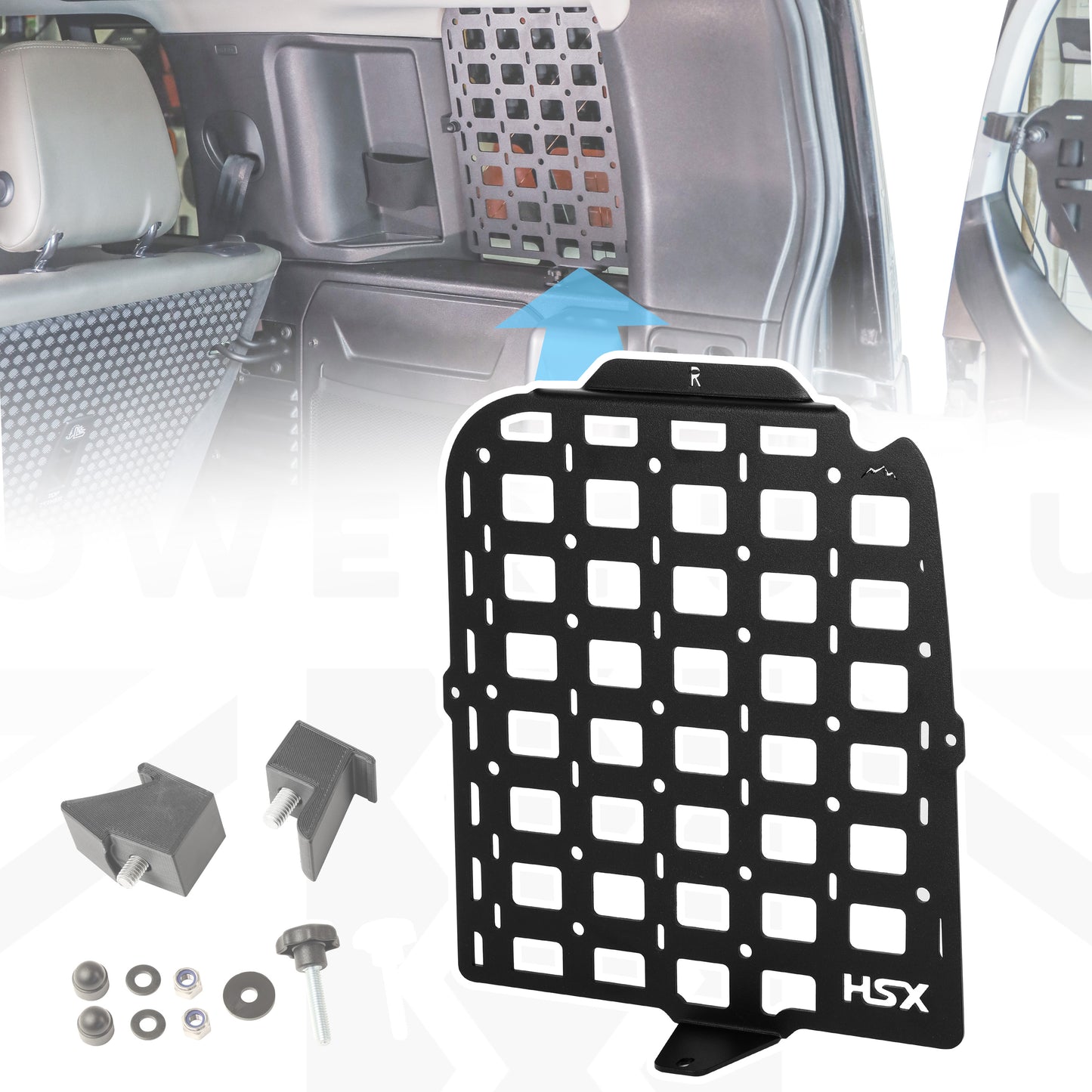 Interior Side Molle Plate for Land Rover Defender 110 - Right