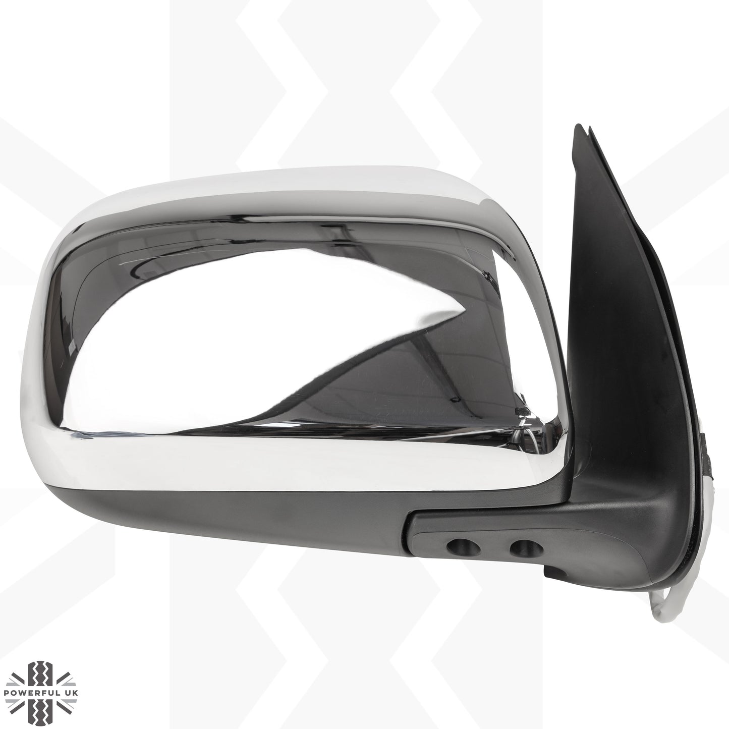 Wing Mirror Assembly - Chrome - RH - for Toyota Hilux Mk6 (WITH power fold)