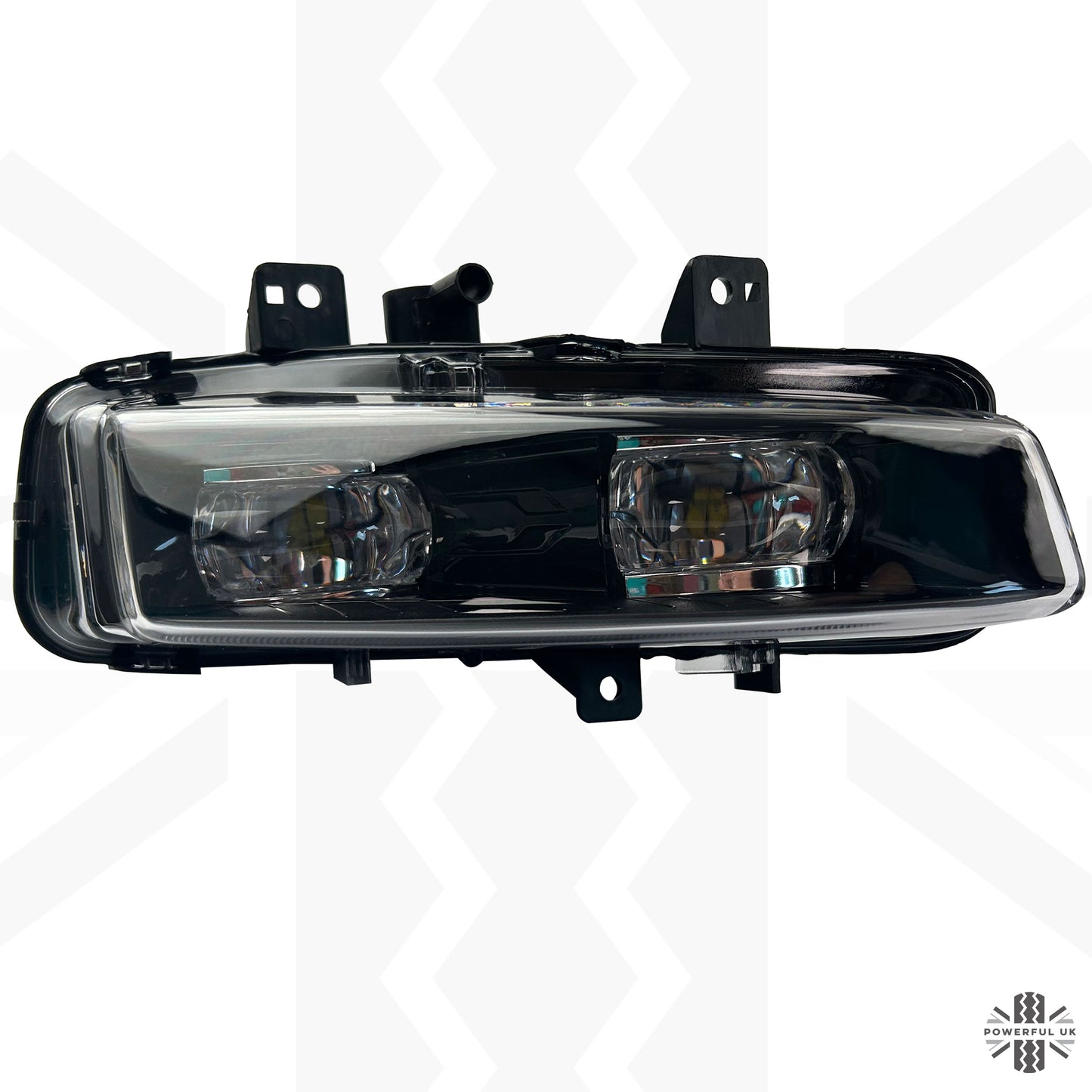Front Bumper LED Fog Light in Black for Range Rover Evoque - Right