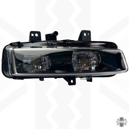 Front Bumper LED Fog Light in Black for Range Rover Evoque - Right