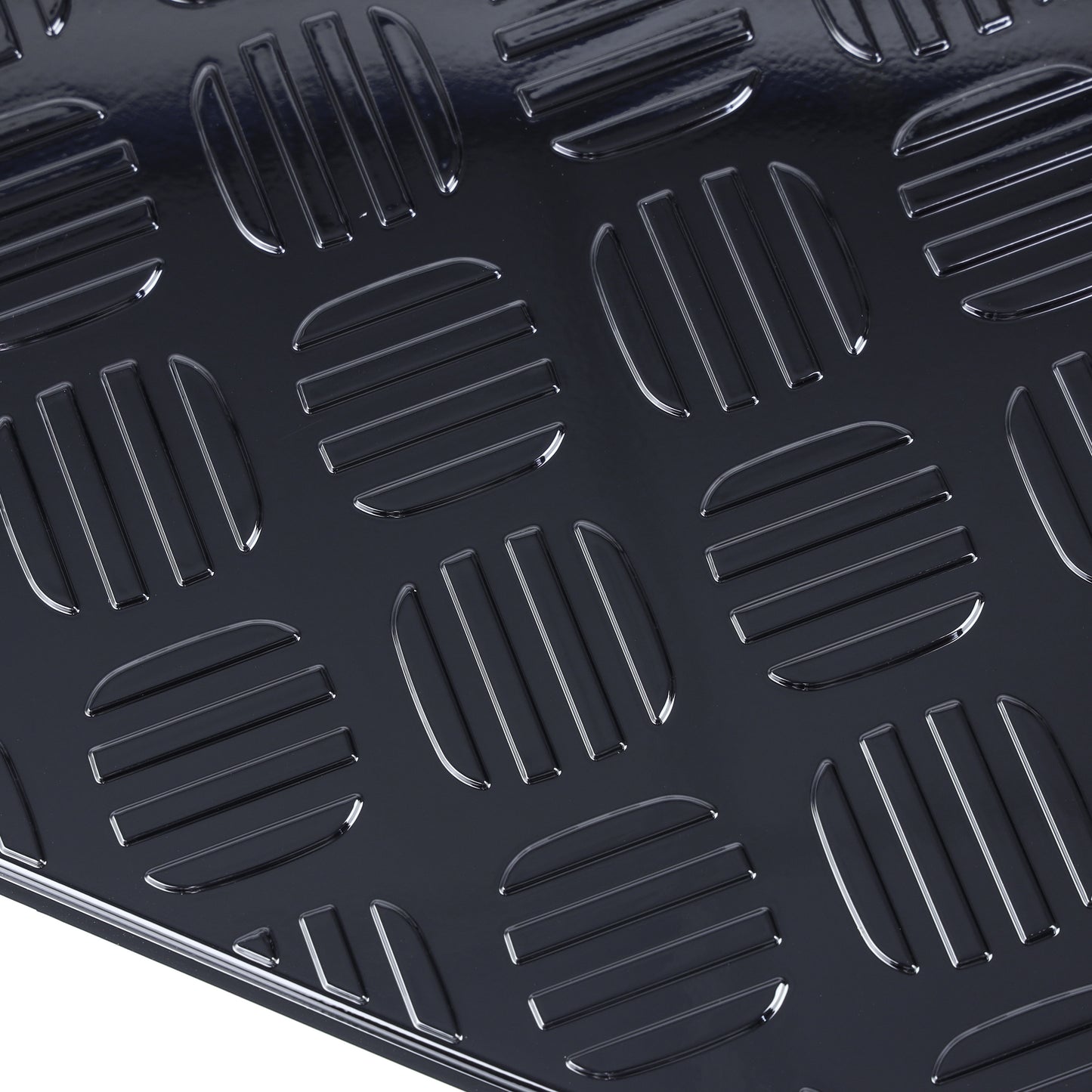 Chequer Bonnet Trim (Genuine) for Land Rover Defender L663 -  Gloss Black - Right