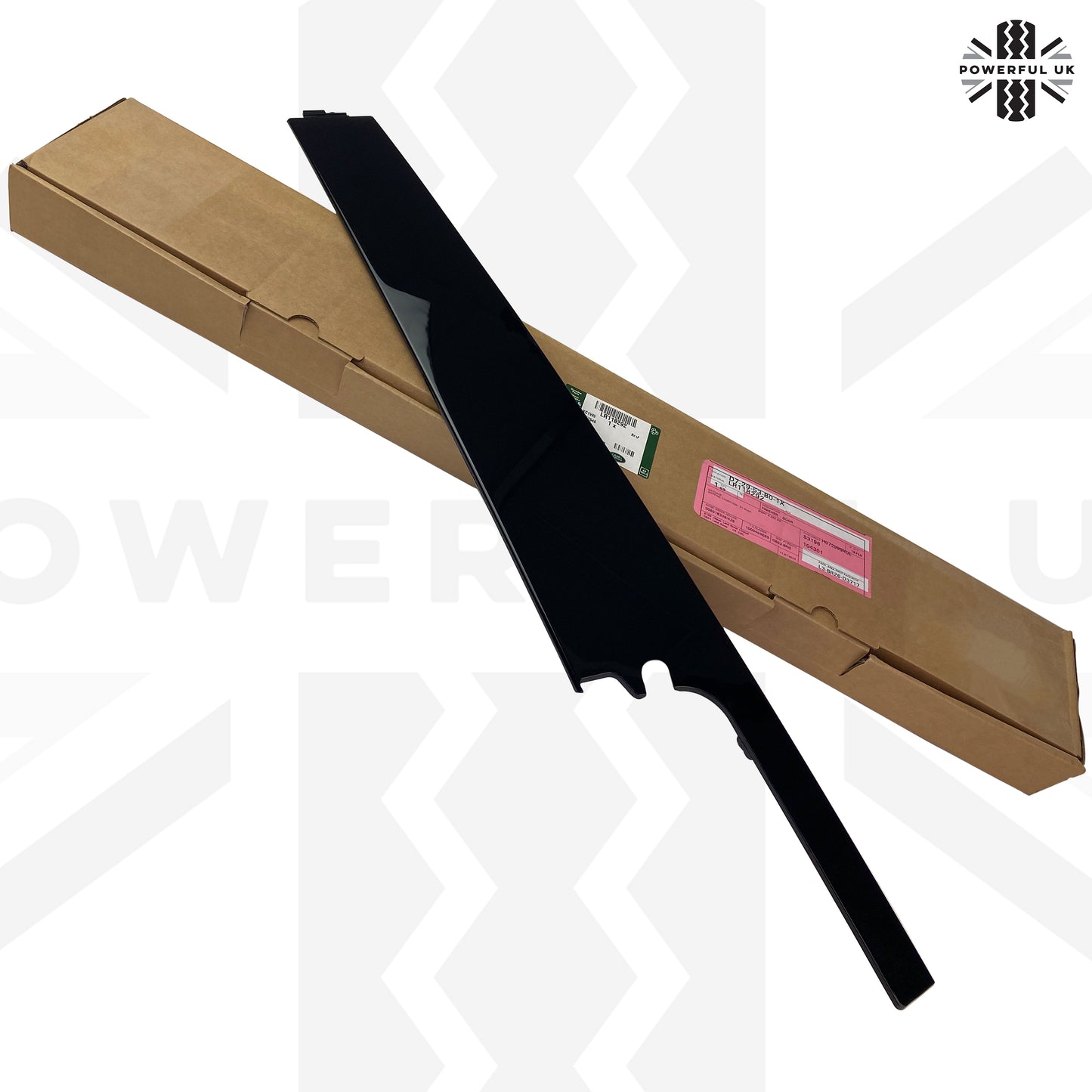 Genuine Front B Pillar Finisher in Gloss Black for Range Rover Sport L494 - Right