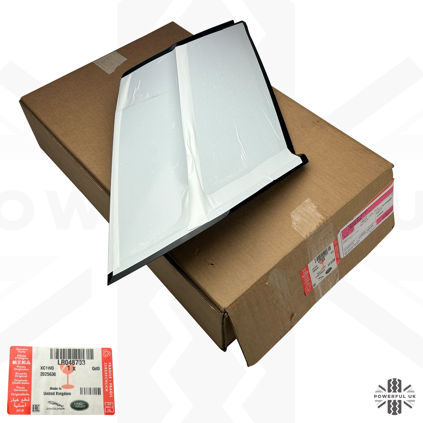 Genuine Black Right D/E Pillar Trim with moulding for Range Rover Evoque (5 Door)