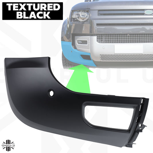 Front Bumper Corner for Land Rover Defender L663 (Textured) - RIGHT