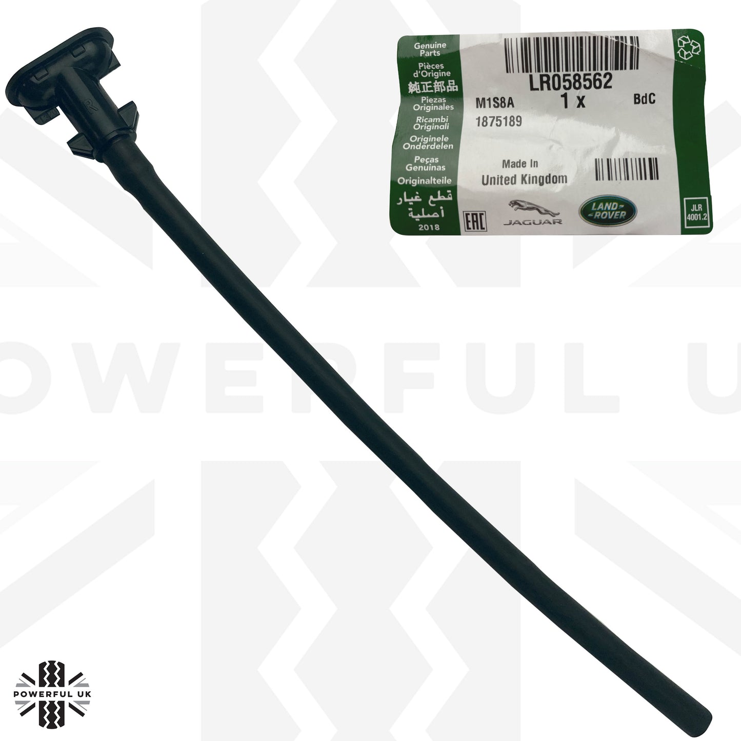 Genuine Front Bumper Washer Jets for Land Rover Discovery 4 2014 - 2016 (Right)