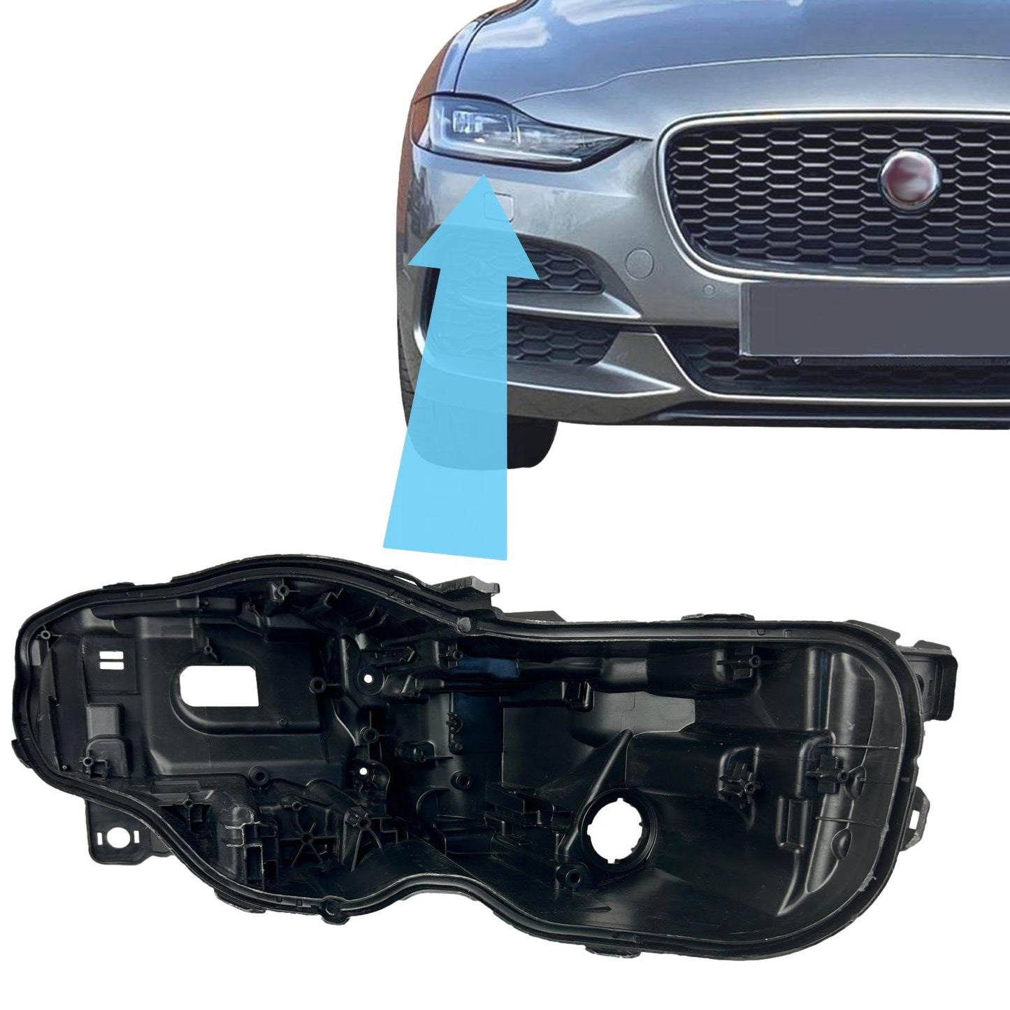 Replacement Headlight Rear Housing for Jaguar XE 2019+ - RH