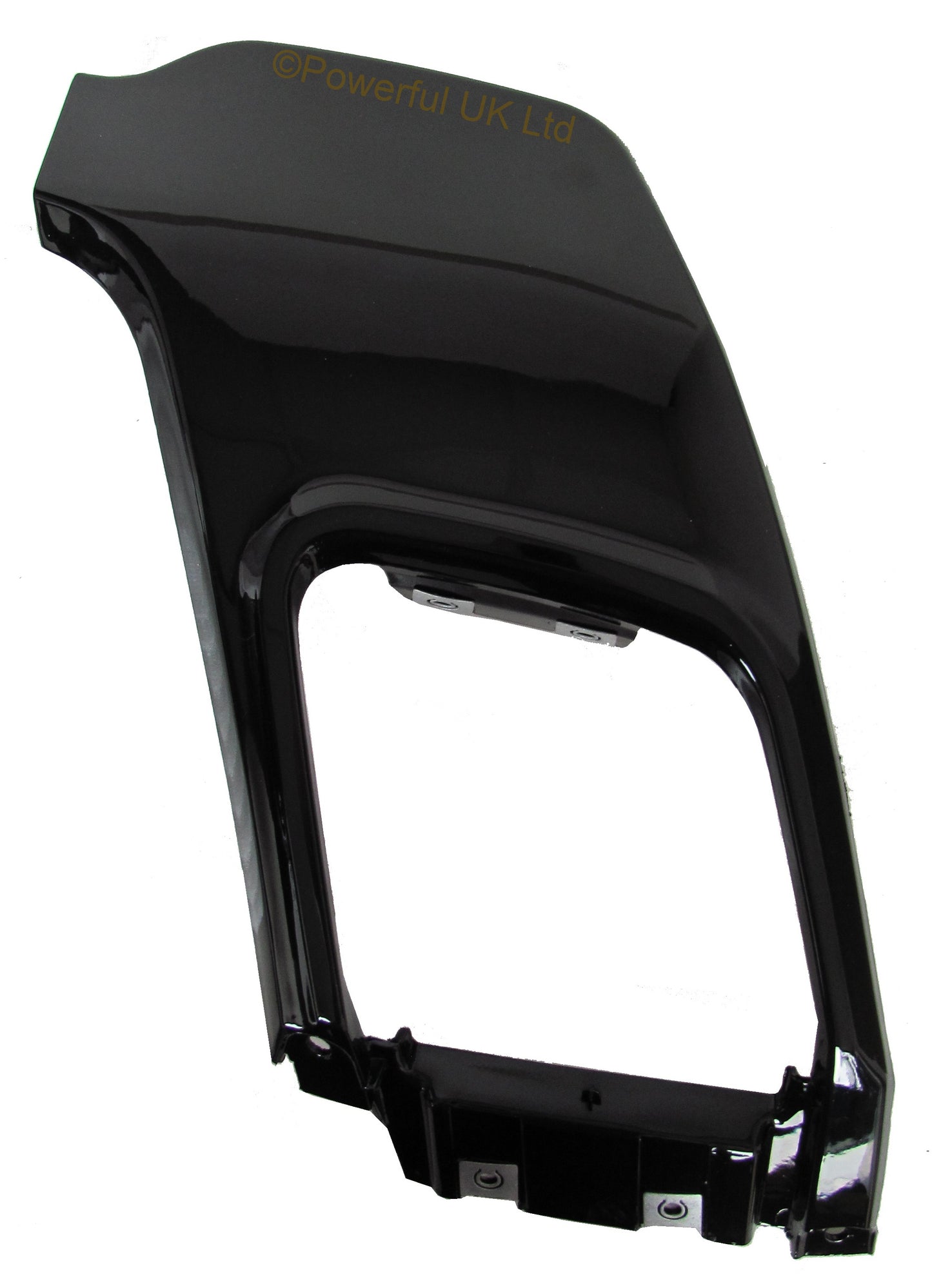 Rear Bumper Plastic Exhaust Trim for Range Rover Evoque L538 Dynamic - Black - RH