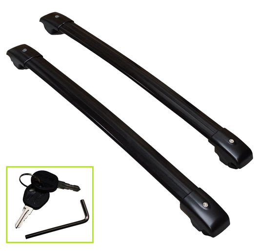 Locking Roof Cross Bar Kit for Land Rover Freelander 2