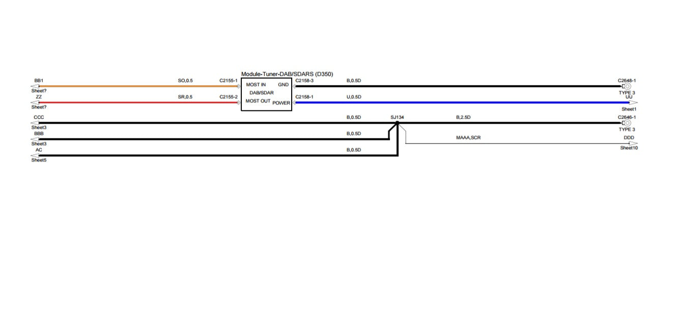 Satellite Radio Module SIRIUS XM for Land Rover SDARS