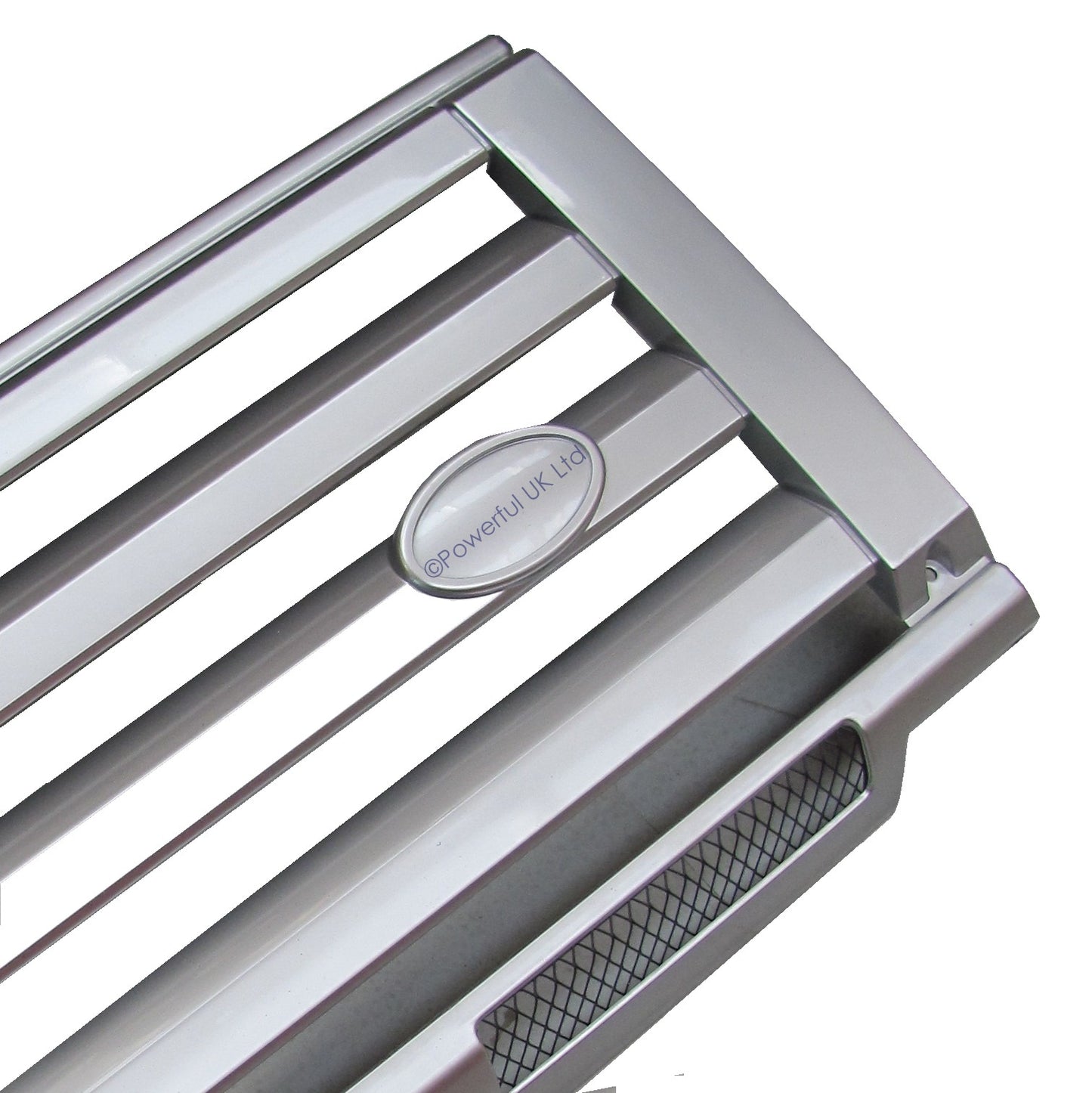 Front Grille Kit - Silver - for Land Rover Defender SVX