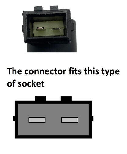 Electrical 2 way connector looms for Land Rover vehicles - Pair