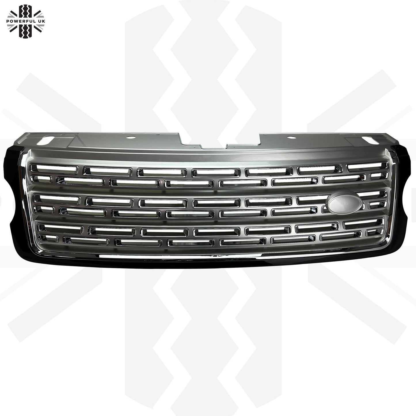 SV Autobiography Style Black/Chrome/Silver Front Grille for Range Rover L405