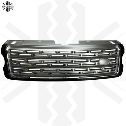 SV Autobiography Style Black/Chrome/Silver Front Grille for Range Rover L405
