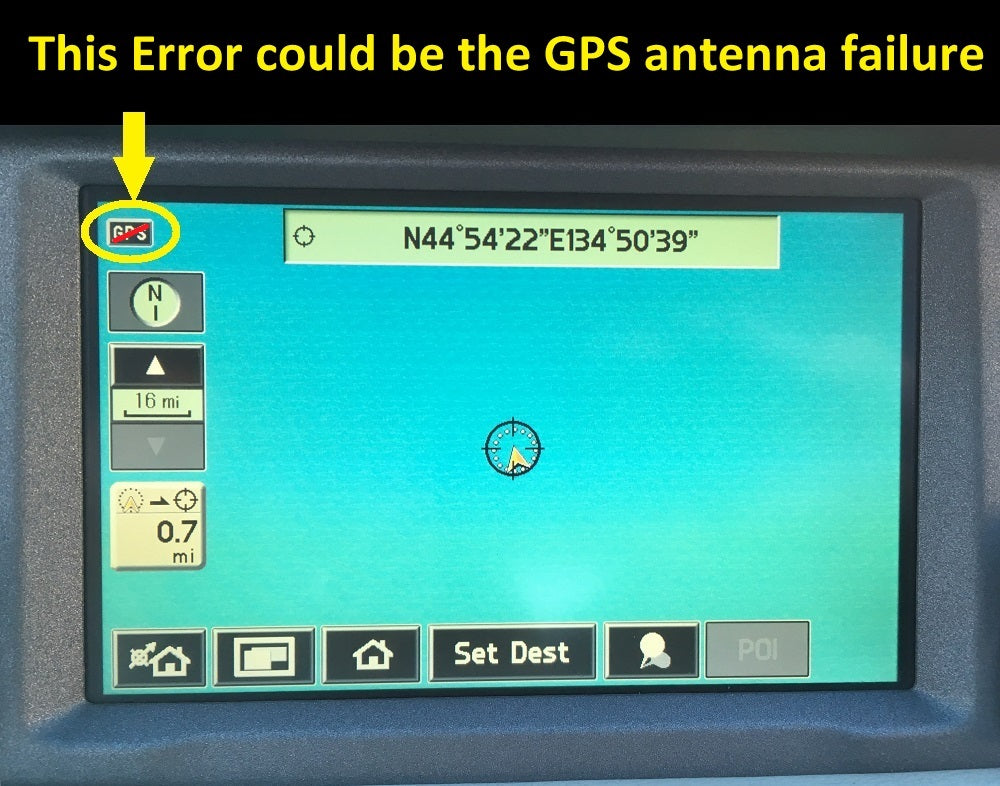 GPS Roof Aerial Antenna for Range Rover L322 2010-12 - Genuine