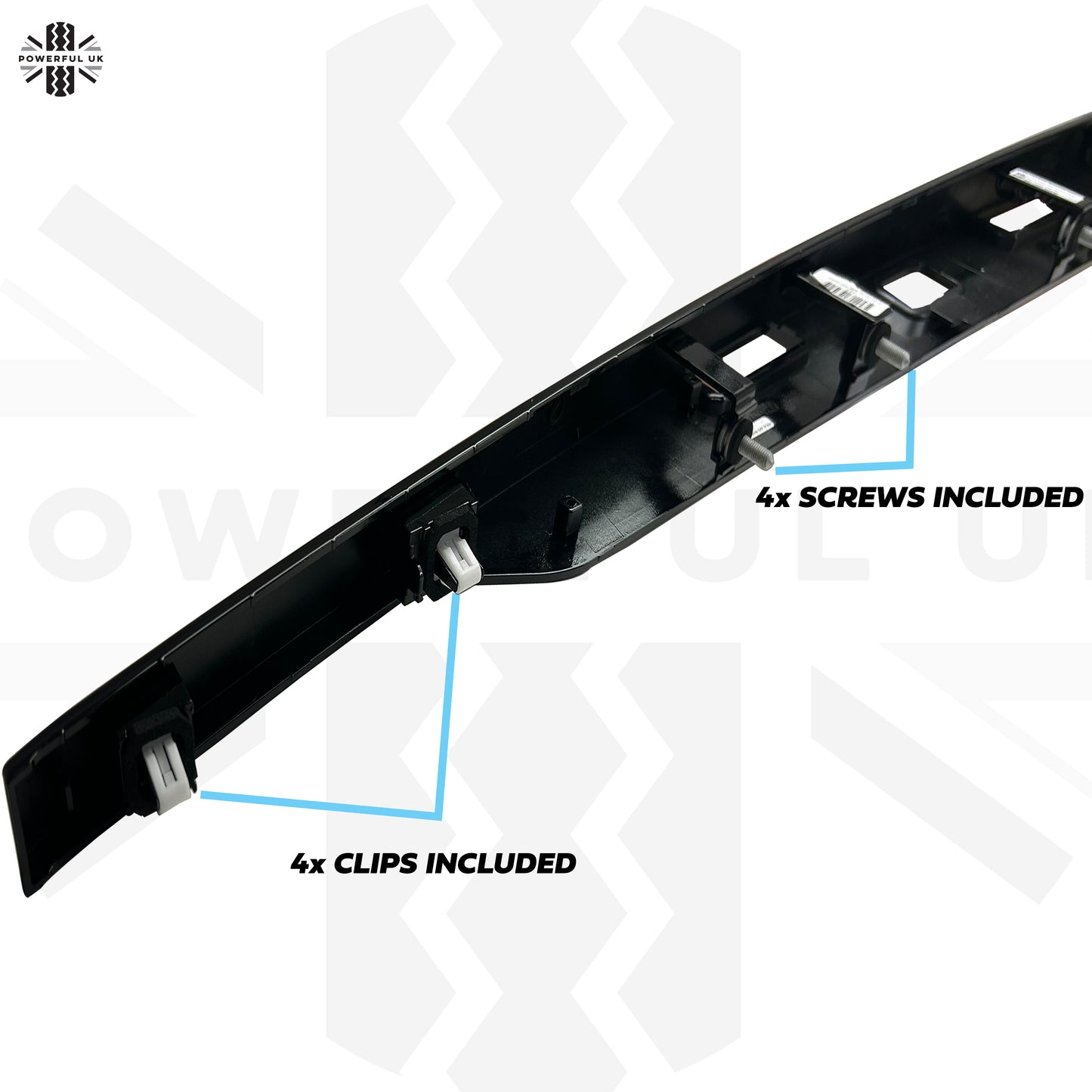 Genuine Replacement Tailgate Trim for Range Rover Evoque - No Camera