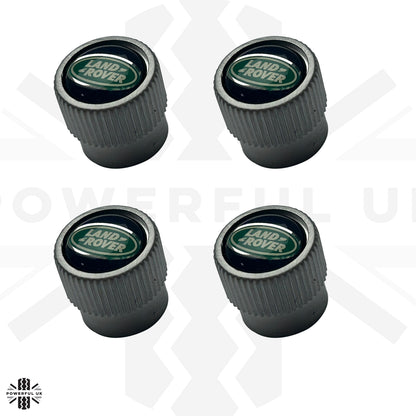 "Land Rover" Dust Valve Caps (4pc) for Range Rover Sport - Genuine