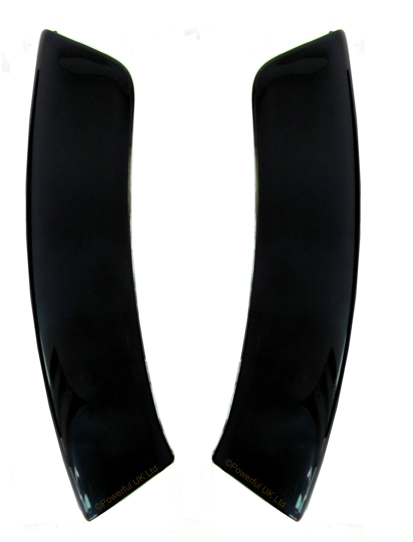 Gloss Black rear console pillars for Range Rover L322 2006-13