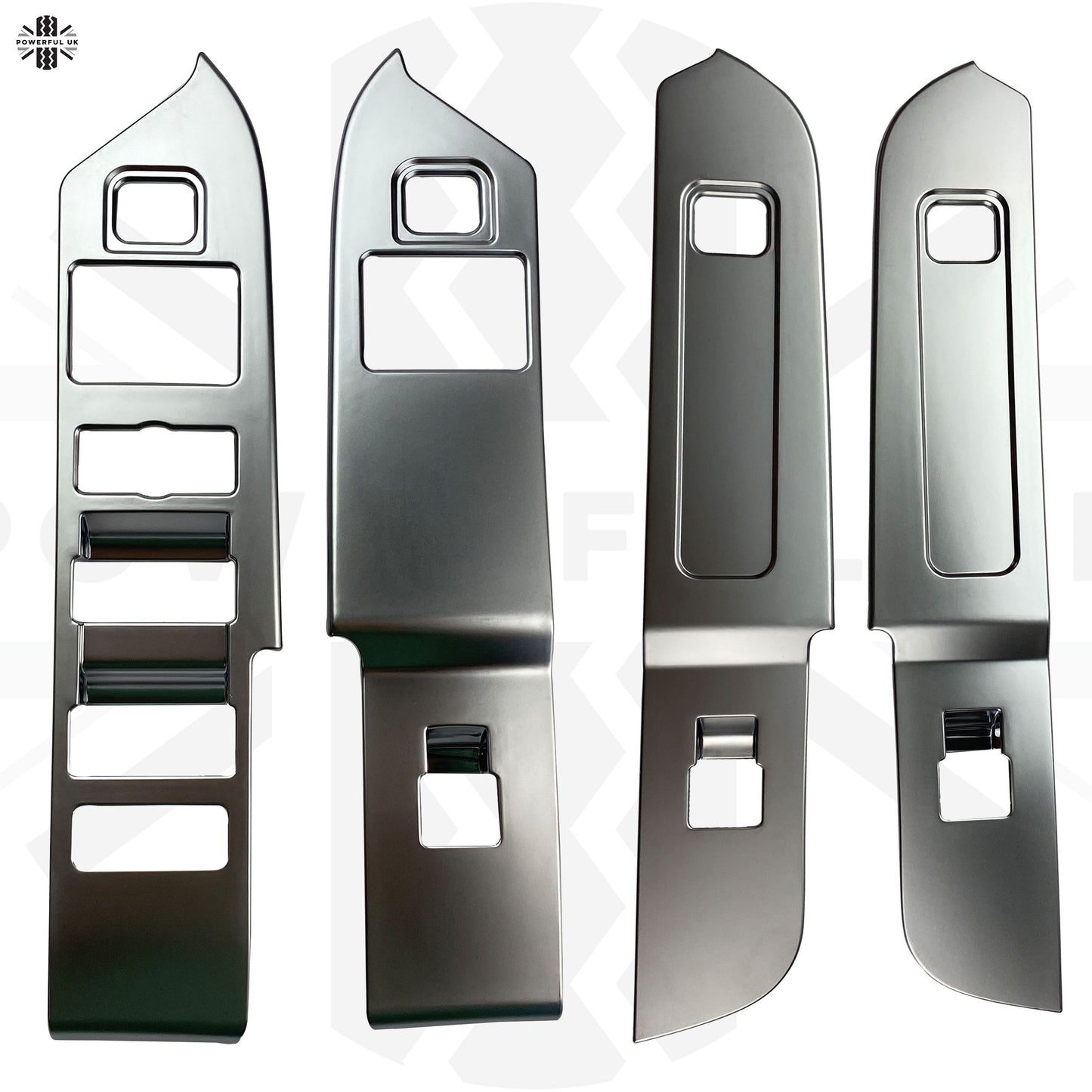 Window Switch Surround Trim - Silver - for Land Rover Defender L663 LHD