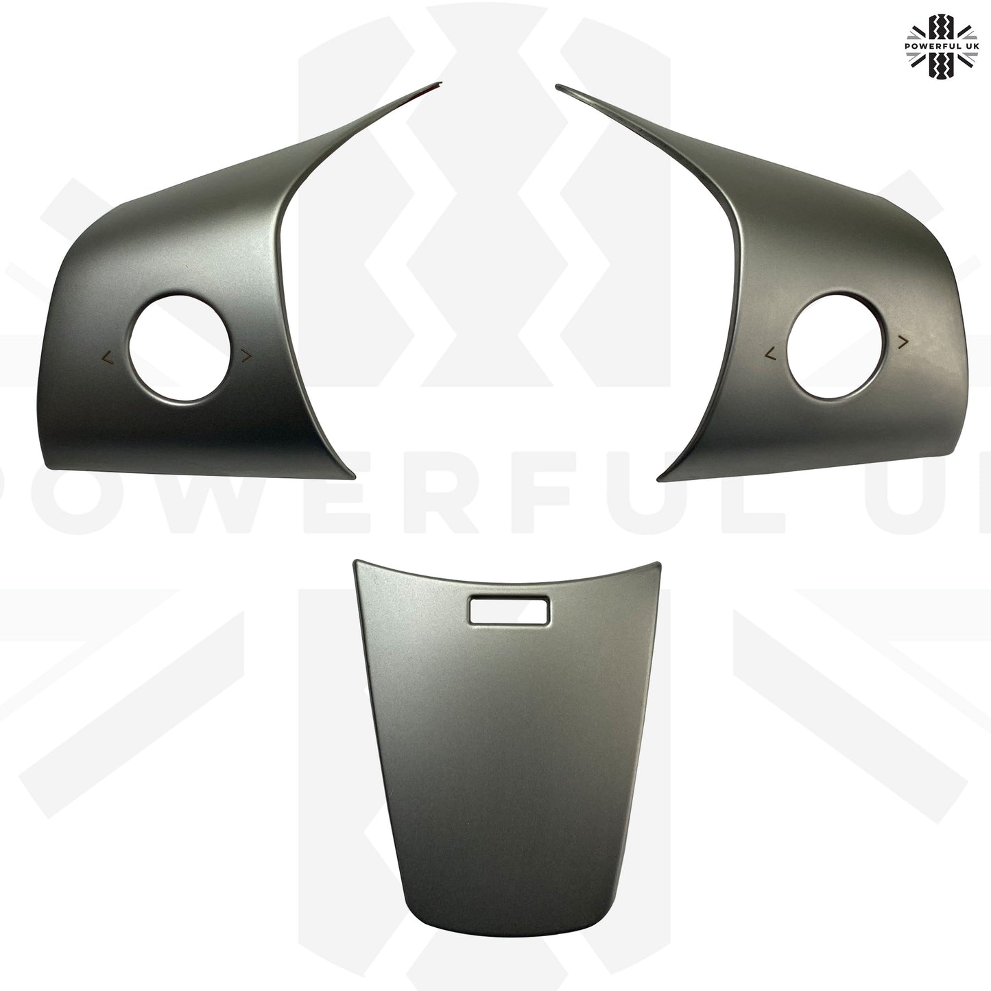 Steering Wheel Column Cover Trims for Tesla Model 3 - Silver