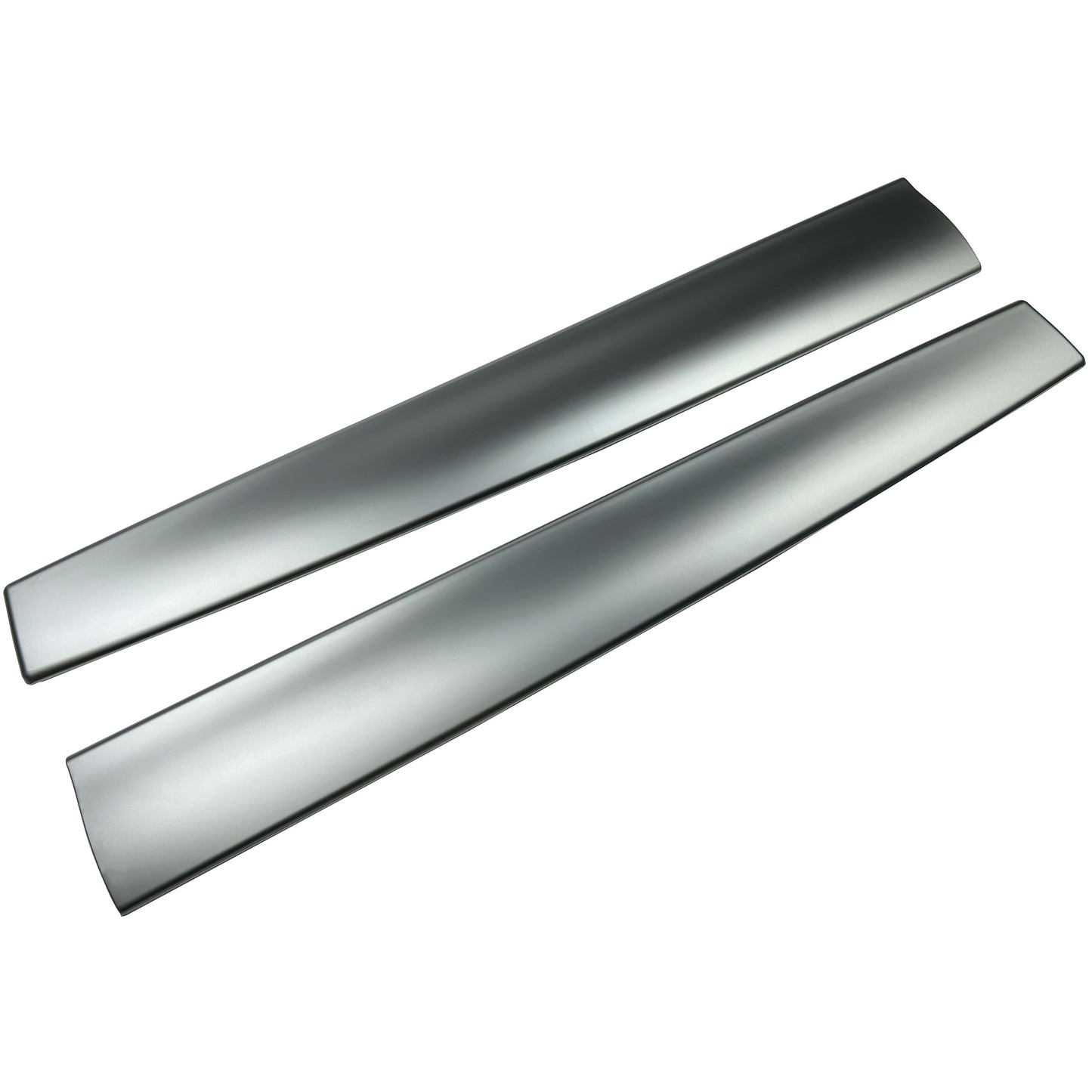 Front Dashboard Panel Covers in Silver for Tesla Model 3 - 2pcs