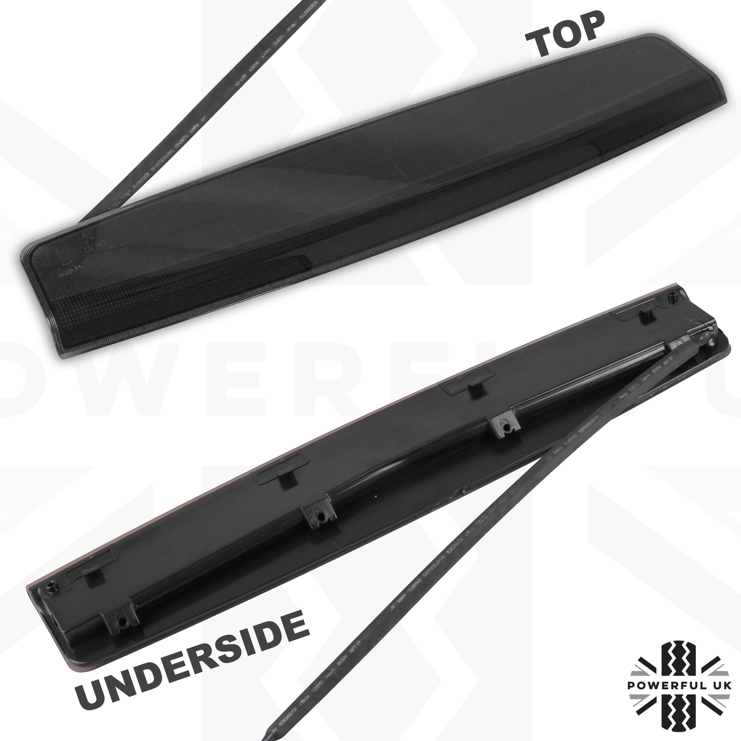 Rear Spoiler Brake Light Assembly - Aftermarket - Smoked - for Range Rover Sport 2005-09