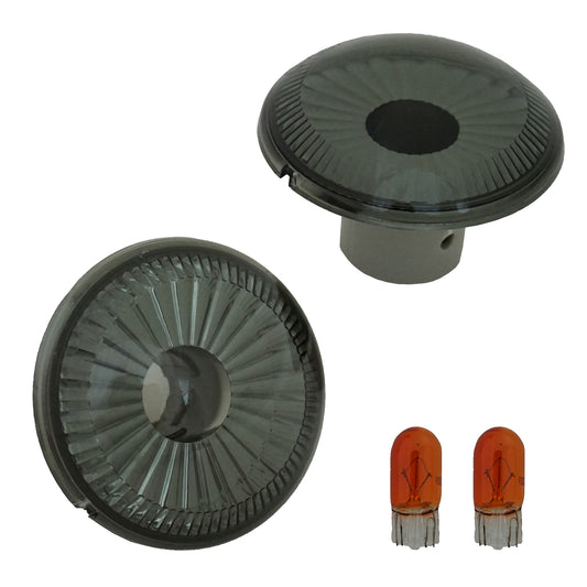 Side Repeaters for Range Rover L322  (pair) - Smoked Crystal