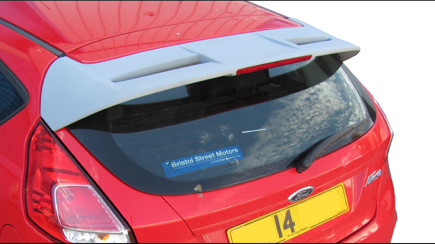 ST Style Rear Spoiler - Primer - for Ford Fiesta Mk 7