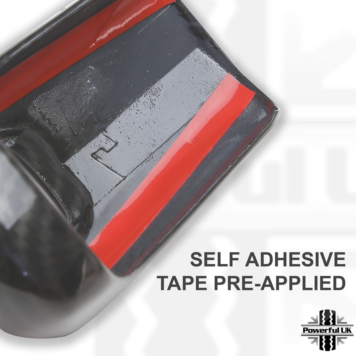 Carbon Fibre Effect Gear Lever Selector Trim Cover to fit Range Rover Sport L494