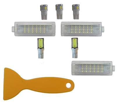 Full LED White Interior Light Kit for Range Rover Sport (9pc) 2005-2013