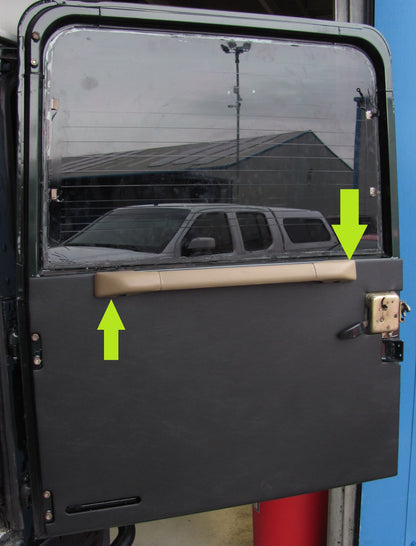 Rear Door Grab Handle - Tan - for Land Rover Defender