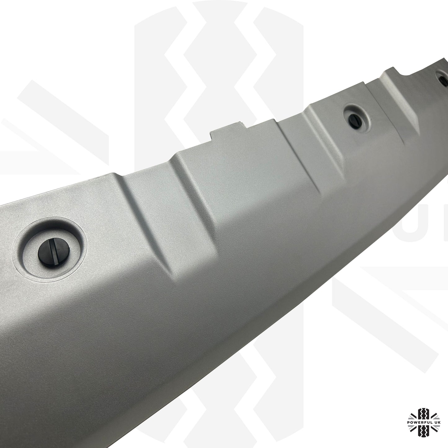 Front Tow Eye Cover in Silver for Land Rover Discovery 4 Facelift 2014-16 - Genuine