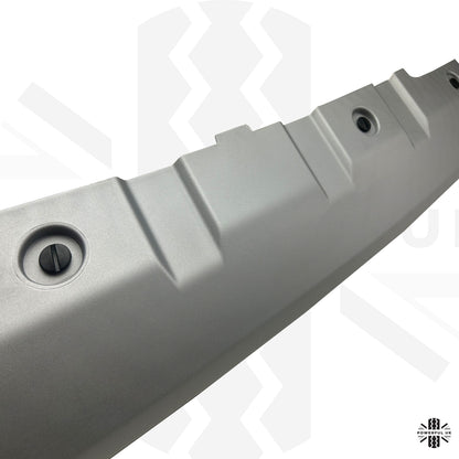 Front Tow Eye Cover in Silver for Land Rover Discovery 4 Facelift 2014-16 - Genuine