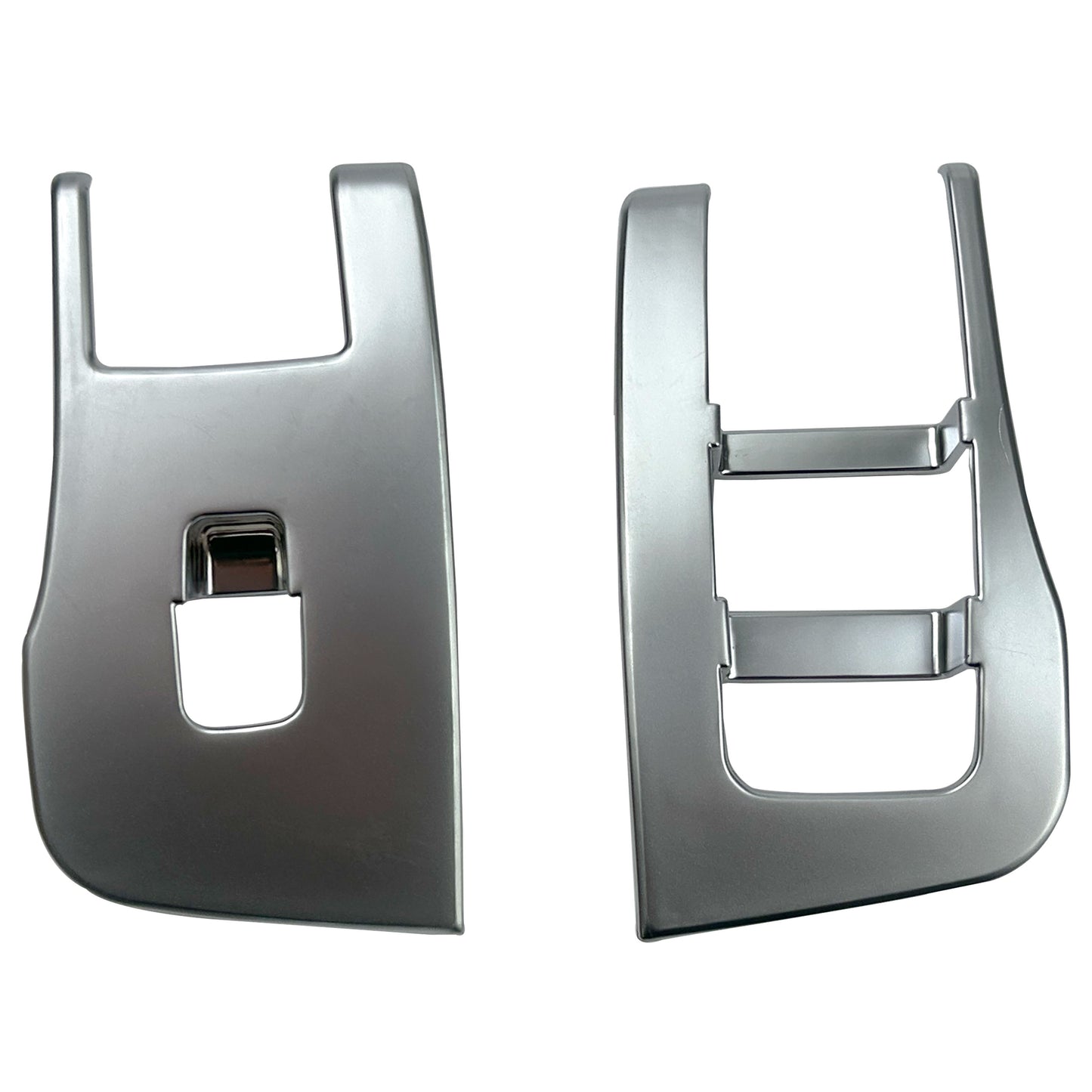 Window Switch Surrounds Trim in Silver for Tesla Model 3 - LHD