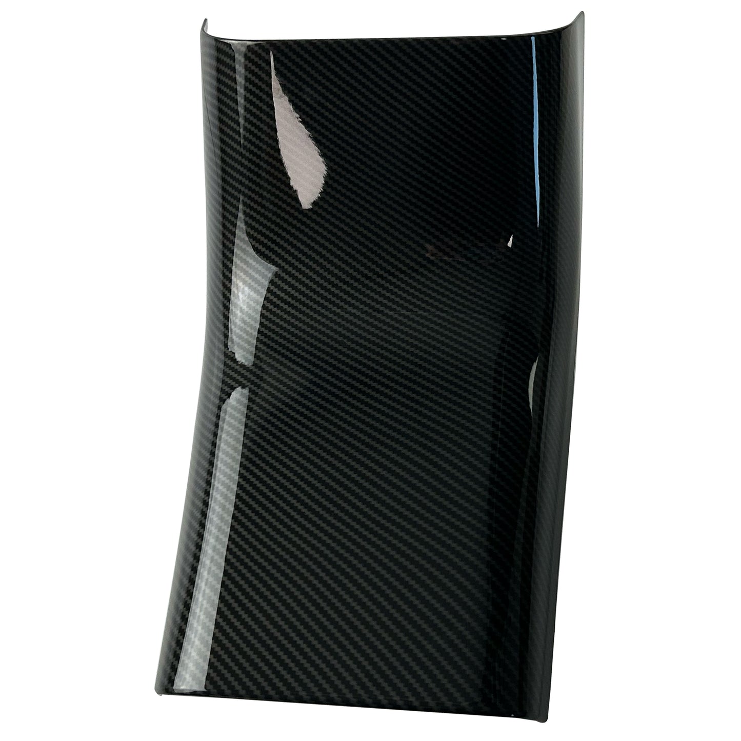 Rear Seat Air Vent 'Anti Kick' Cover in Carbon Fibre for Tesla Model 3
