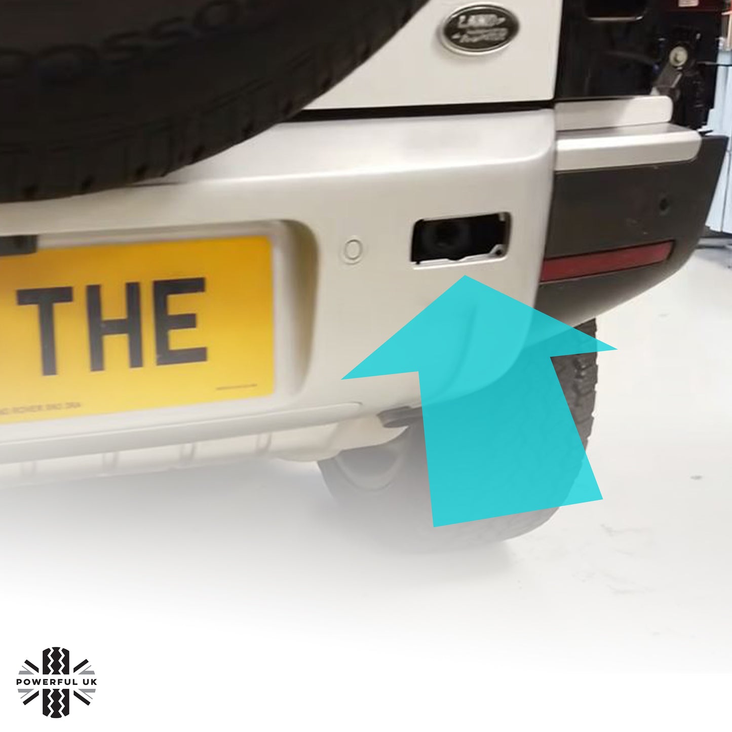 Tow Eye Blanking Plate for Land Rover Defender L663 - Right