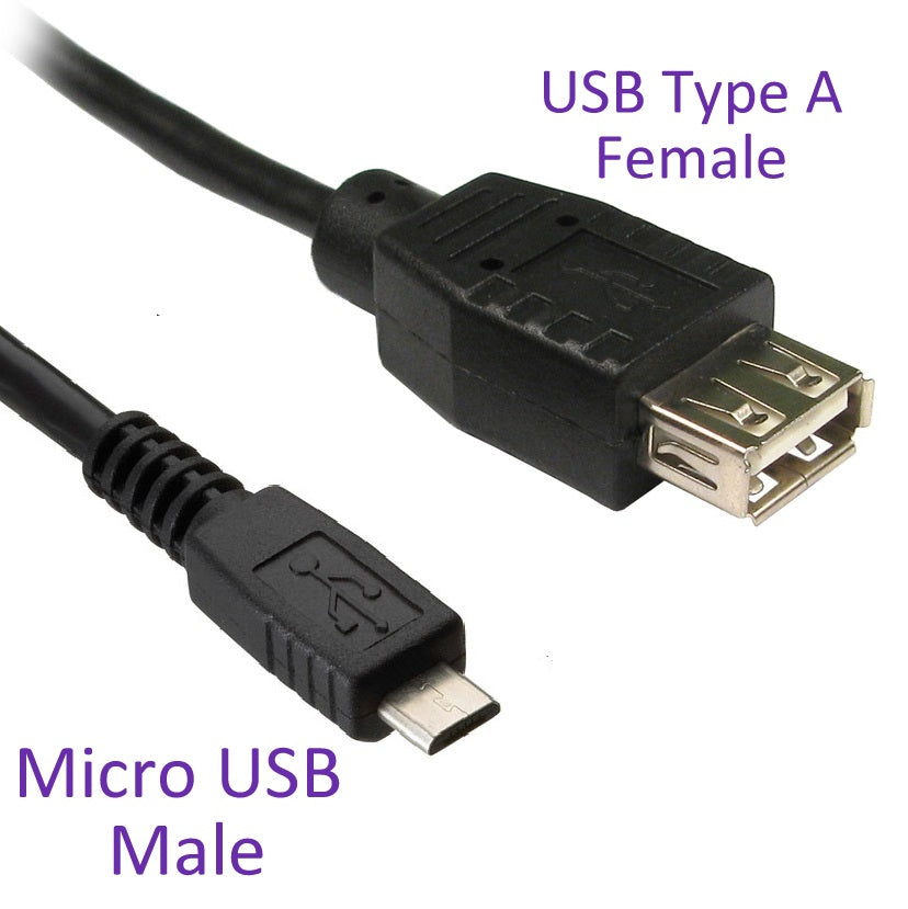 Remote USB Charging Kit for Land Rover Defender with USB & Micro USB Leads