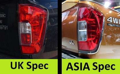 Rear Light - RH ( UK spec with fog light ) for Nissan Navara NP300